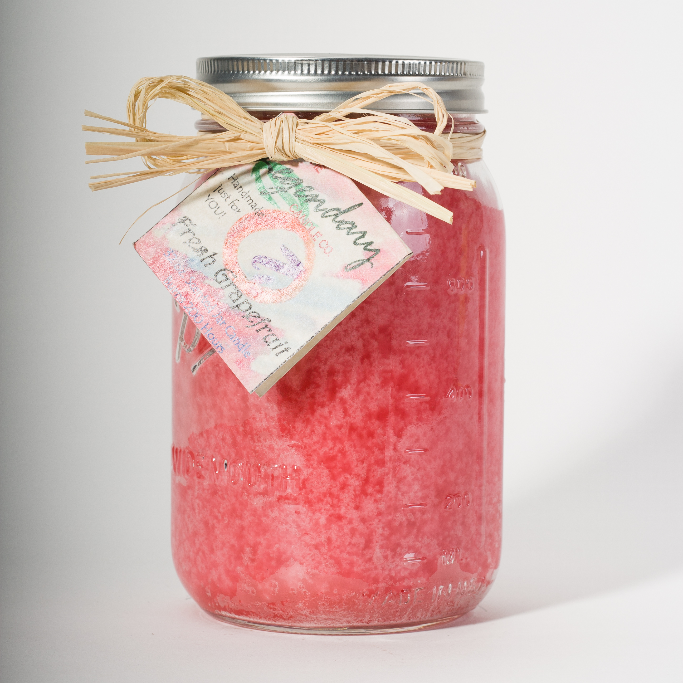 Fresh Grapefruit™ 32 Ounce Mason Jar Scented Candle The Legendary