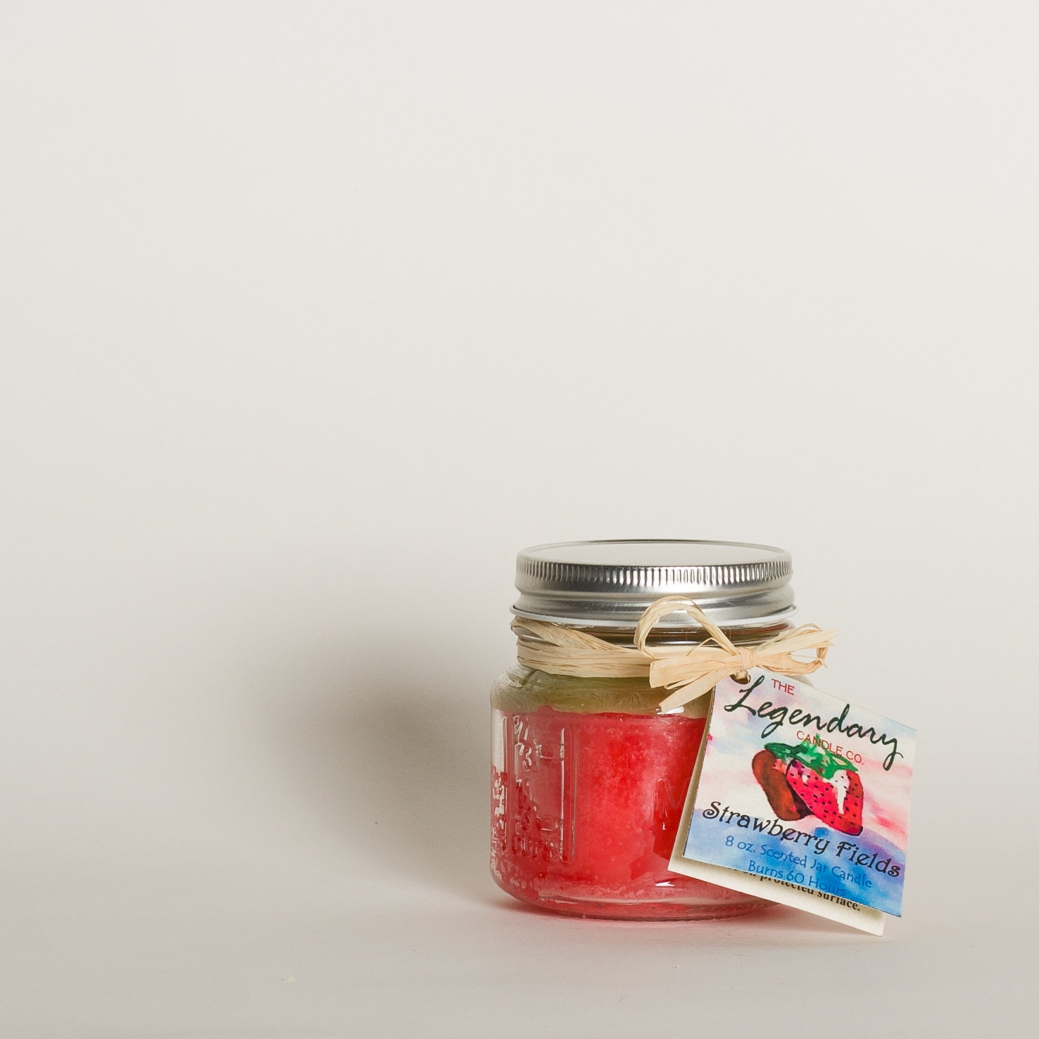 ‘strawberry fields’ candle.